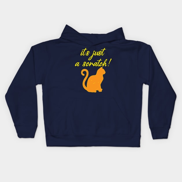 Just a scratch Kids Hoodie by UnOfficialThreads